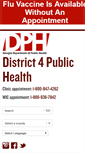 Mobile Screenshot of district4health.org